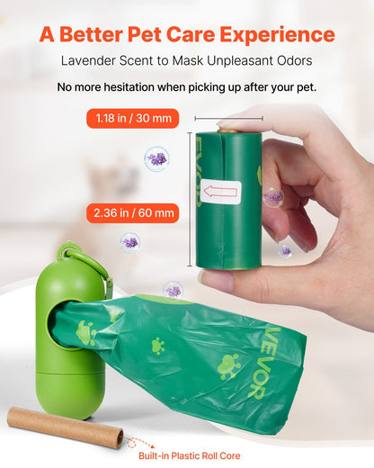 Unscented Dog Poop Bags